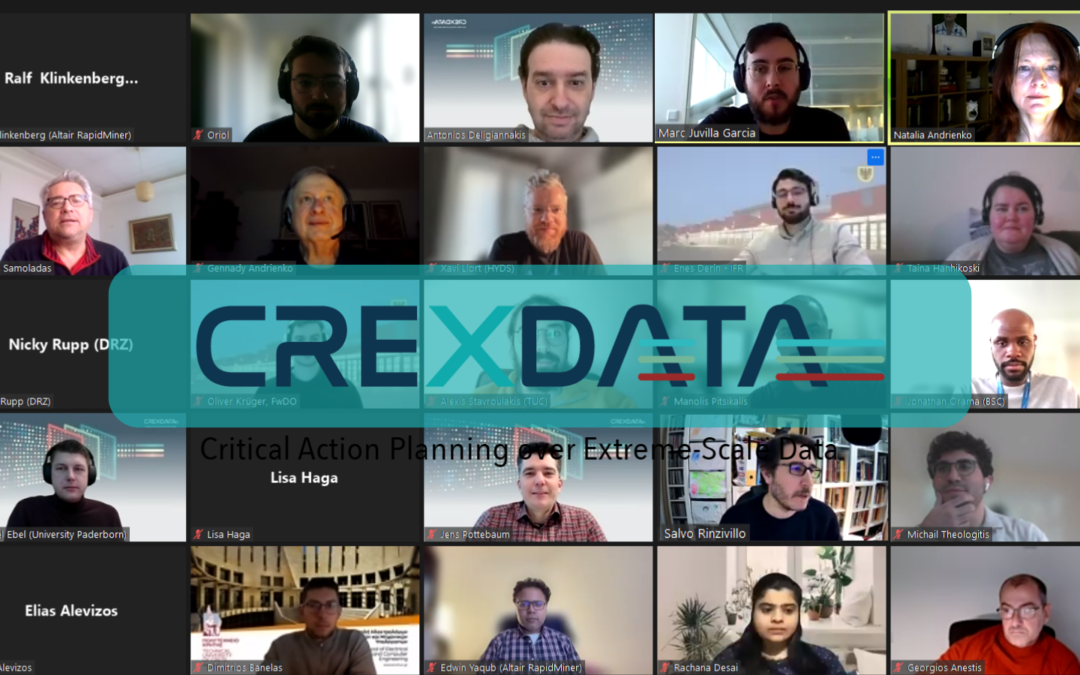 CREXDATA Project’s Fourth Meeting: Convergence of Expertise and Innovation