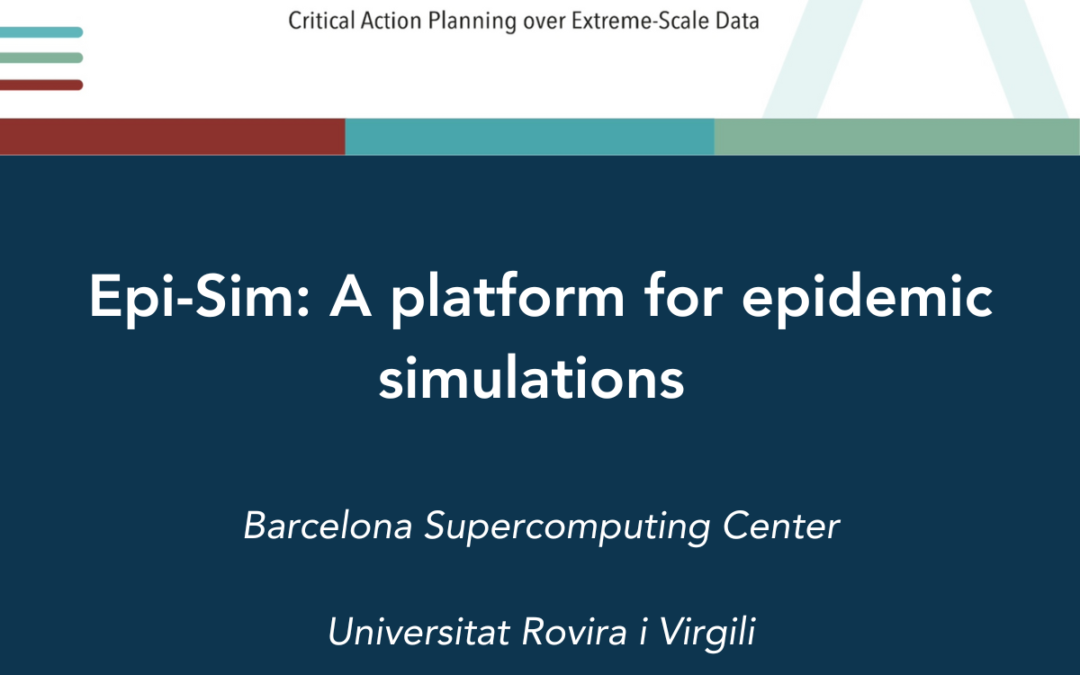 Open-Source Epidemic Simulations with Epi-Sim and CREXDATA