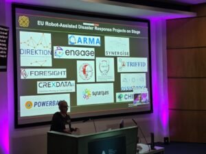 Crexdata is presented in a panel session at IEEE Symposium on Safety, Security, and Rescue Robotics