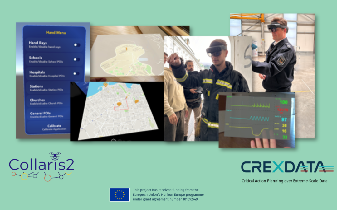 CREXDATA and COLLARIS-2 Join Forces to Revolutionize Disaster Response with Drone Intelligence and Predictive Analytics