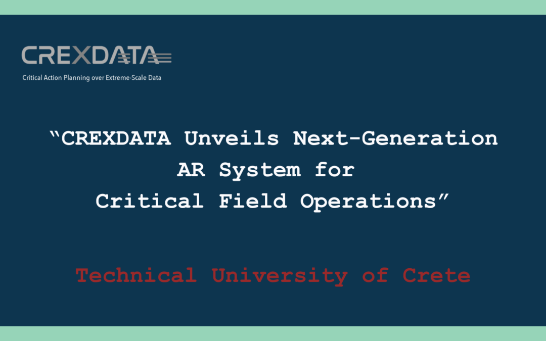 CREXDATA Unveils Next-Generation AR System for Critical Field Operations